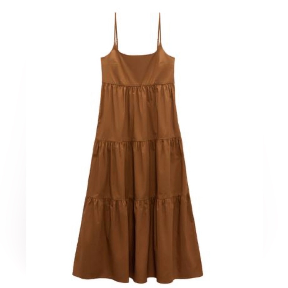 NWT Zara Poplin Dress - Picture 5 of 5